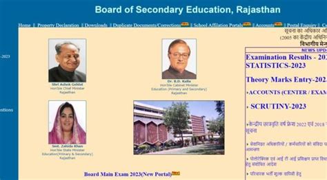 Rajasthan 12th Arts Result (Out) 2023: Websites to check marks .